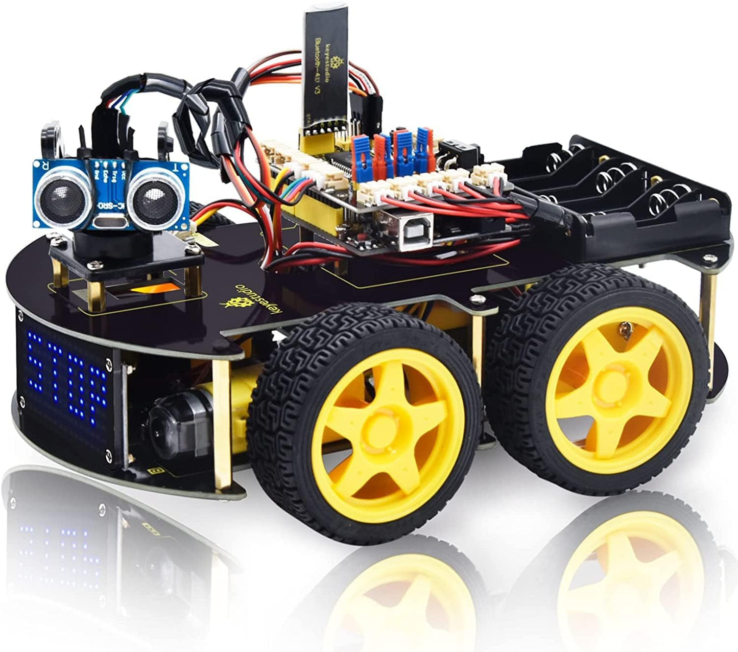 Bluetooth Controlled Arduino Car Kit | Top Quality