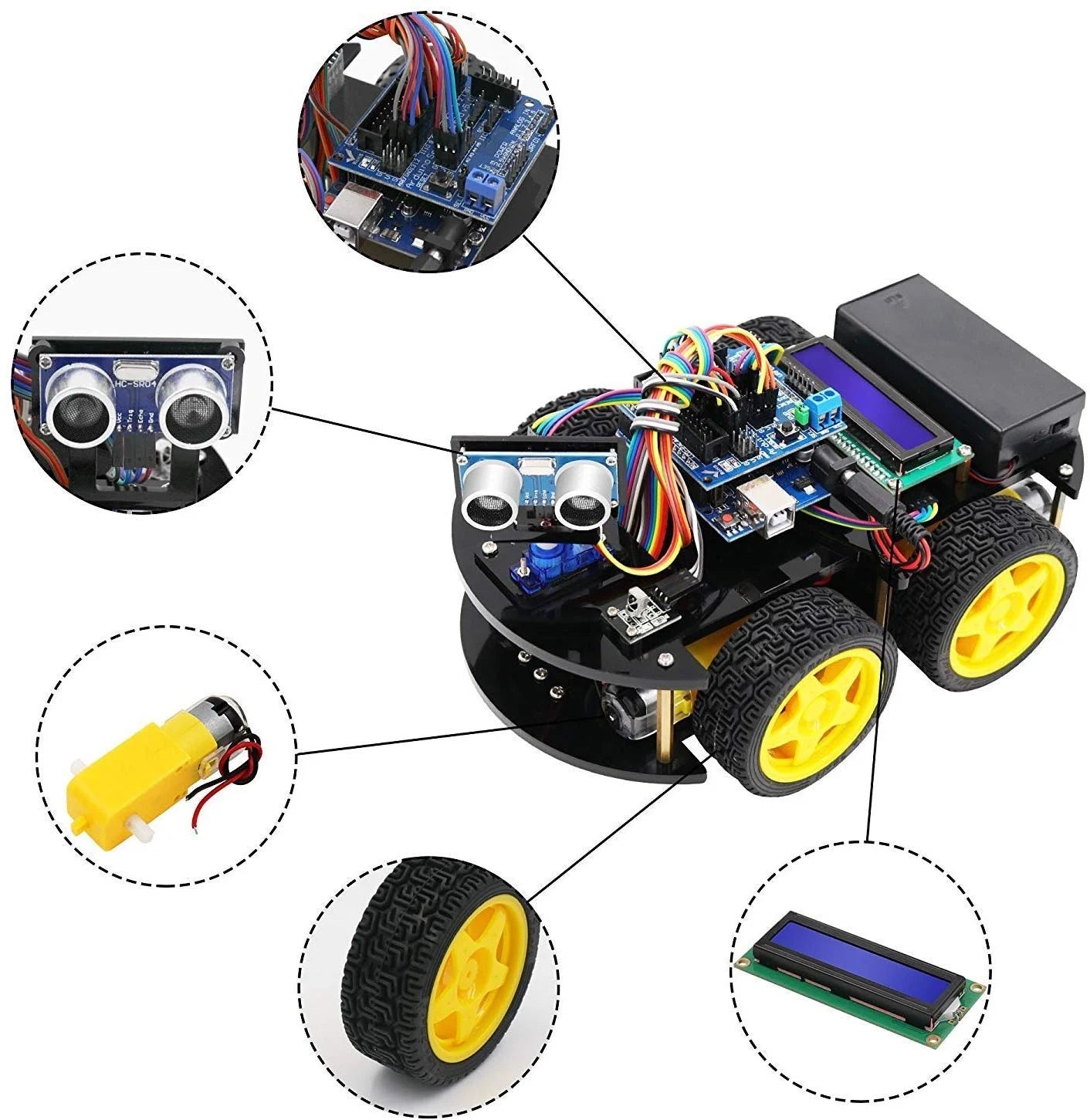 Smart Robot Car - Advanced, Intelligent & Educational Kit for Kids