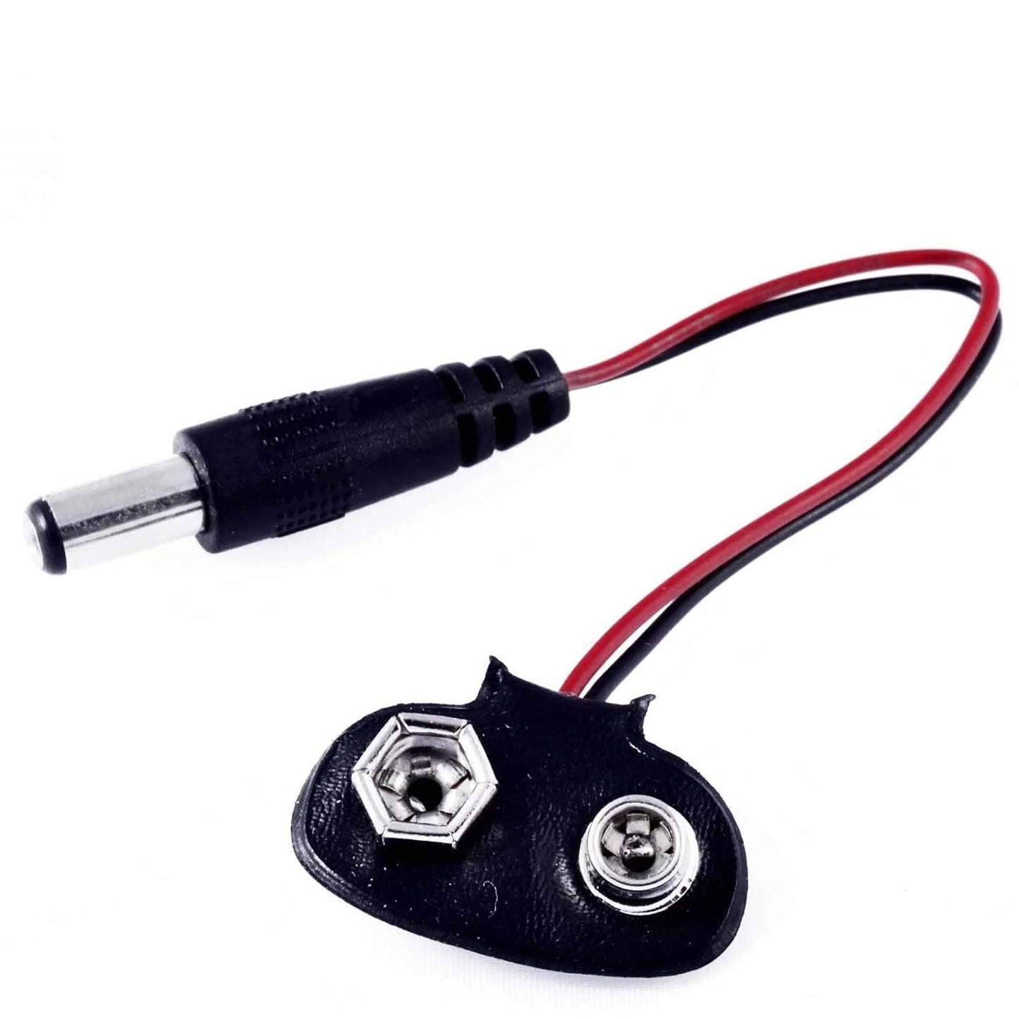 Battery clips with DC Jack
