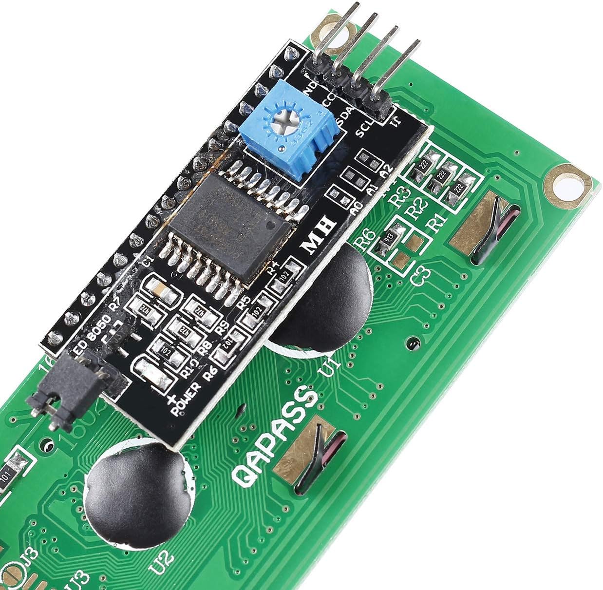 16x2 LCD display