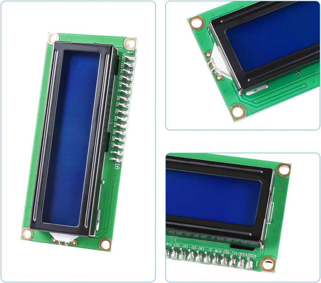 16x2 LCD display