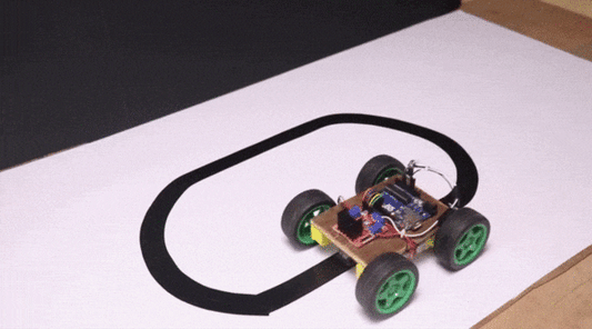 Line Follower Robot Car - Advanced & User-Friendly