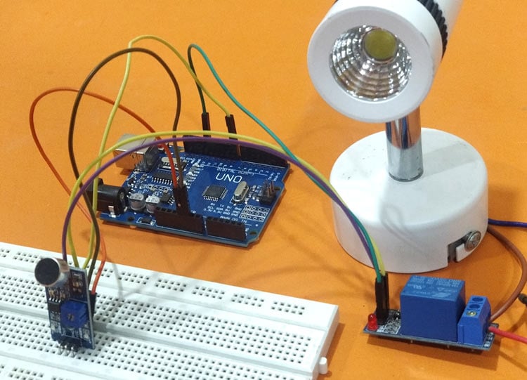 Arduino Whistle Detector Switch using Sound Sensor β TECHNO INTEGRATOR